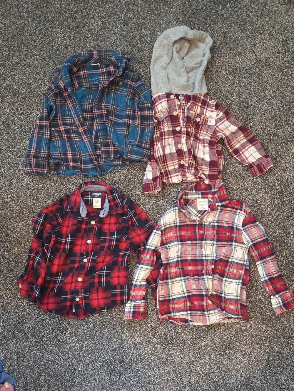 Boys 2T Flannels